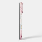ピンク大理石 Case-Mate iPhoneケース (裏面 / 右)