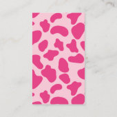 ピンク女性のカーボーイディスコにご参加のRSVP エンクロージャーカード (裏面)