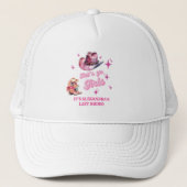 ピンク女性のカーボーイナッシュビルレッツゴーガールズバチェロレッテ キャップ (正面)