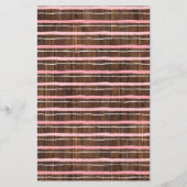 ピンク女性のカーボーイベビーABCベビーシャワーゲームカード チラシ (裏面)