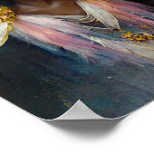 ピンク妖精7ファンタジーアートポスター ポスター (角)