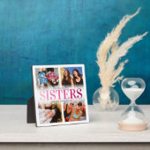 ピンク姉妹フォトコラージュ フォトプラーク (インサイチュ)