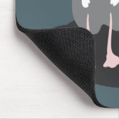 ピンク子猫 マウスパッド (コーナー)