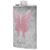 ピンク宝石の蝶フラスコ フラスク (左)