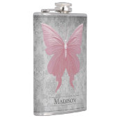 ピンク宝石の蝶フラスコ フラスク (右)