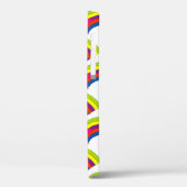 ピンク射撃、 発砲カラフル星パタかわいらしーン Case-Mate iPhoneケース (裏面 / 左)