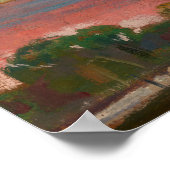 ピンク川 | ヤン・スタニスワフスキー ポスター (角)