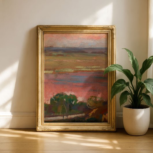 ピンク川 | ヤン・スタニスワフスキー ポスター