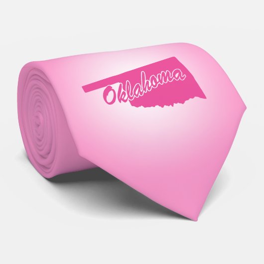 ピンク州オクラホマ ネクタイ (ロール)