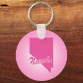 ピンク州ネバダ キーホルダー (正面)