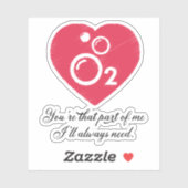 ピンク常に恋人 シール (シート)