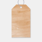 ピンク幽霊ハロウィーントリート ギフトタグ (裏面)