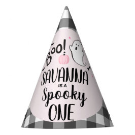 ピンク幽霊ハロウィーン誕生日 パーティーハット