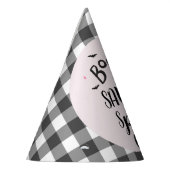 ピンク幽霊ハロウィーン誕生日 パーティーハット (左)