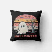 ピンク幽霊 クッション (正面)