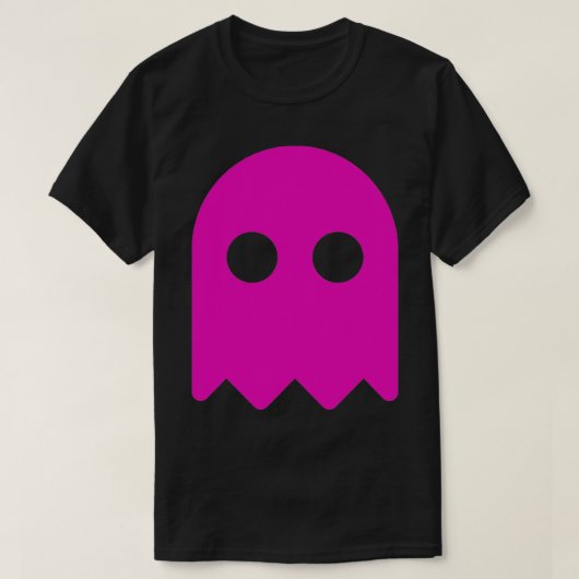 ピンク幽霊 Tシャツ (デザイン正面)