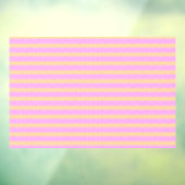 ピンク幾何学模様 ウィンドウサイン (シート3)