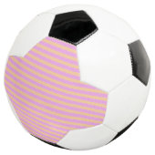 ピンク幾何学模様 サッカーボール (3/4)