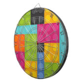 ピンク建物ブロック ダーツボード (正面右)