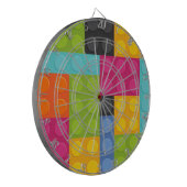 ピンク建物ブロック ダーツボード (正面左)