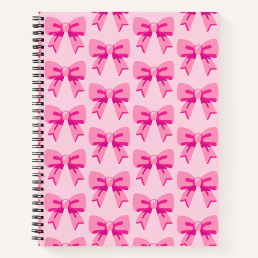 ピンク弓 ノートブック (正面)