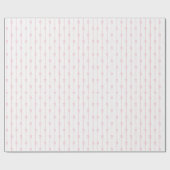 ピンク弓 ラッピングペーパー (フラット)