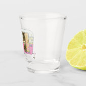 ピンク彼女はキャンパートレーラーを流した ショットグラス (右)