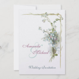 ピンク忘れとブルーノ結婚ツ 招待状