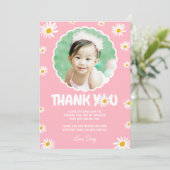 ピンク恋しく思リトルワンダーフルデイジー1日 サンキューカード (スタンド正面)