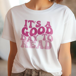 ピンク恋人を予約するには良読い日だ Tシャツ