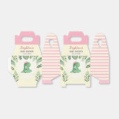 ピンク恐竜の赤ちゃん女の子シャワースプリンクルDinoパーティー フェイバーボックス (折り畳みなし)