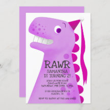 ピンク恐竜プリンセス誕生会