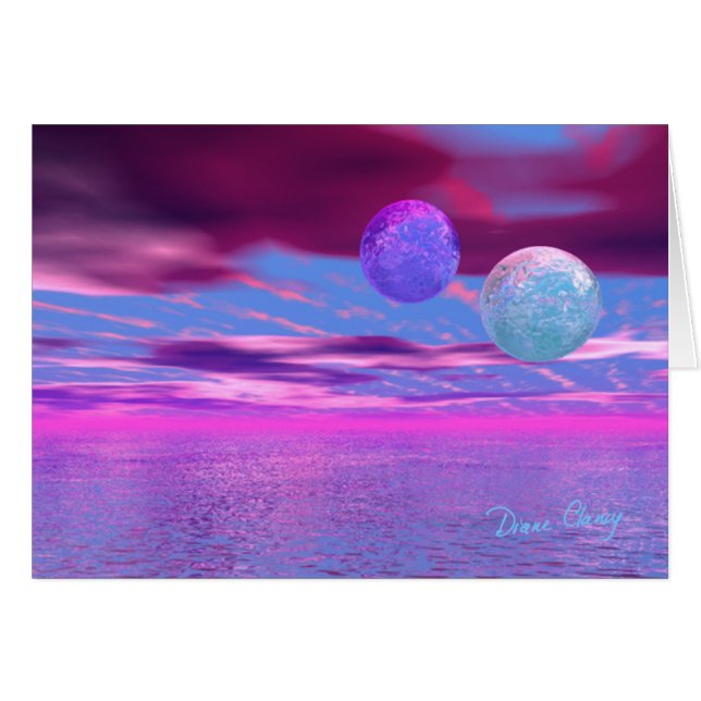 ピンク愛鳥-および紫色の情熱 (正面横)