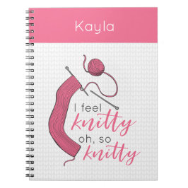 ピンク感じイニットあーそうニット ノートブック