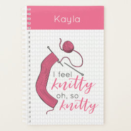 ピンク感じイニットあーそうニット プランナー手帳