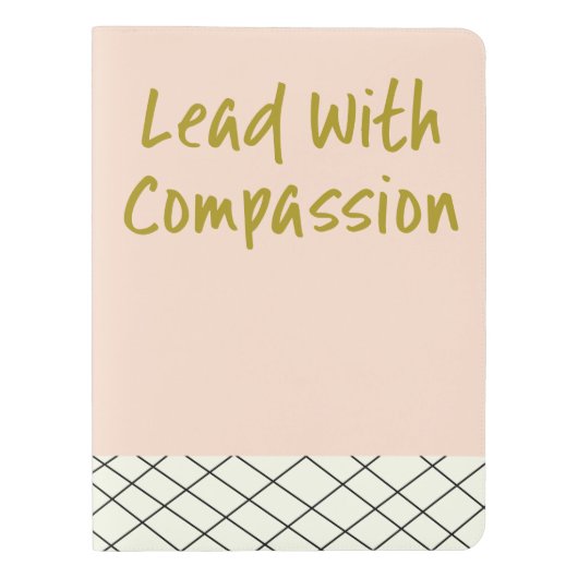 ピンク感動的やる気を起こさせることわざ エクストララージMoleskineノートブック (正面)