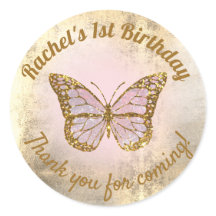 ピンク感謝していの蝶よ来。