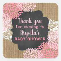 ピンク感謝していの開花のステッ来カー