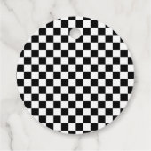 ピンク感謝していカーで誕生日メッセージカード フェイバータグ (裏面)