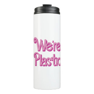 ピンク我々はプラスチック タンブラー