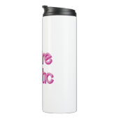 ピンク我々はプラスチック タンブラー (回転右)