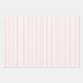 ピンク我々はbearly待つことができテディベア赤ちゃんシャワー ラッピングペーパーシート (正面2)