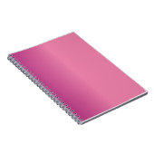 ピンク抽象デザイン ノートブック (右側)