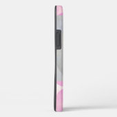 ピンク抽象芸術インクックアートダルマティアンドッグiPhoneケース Case-Mate iPhoneケース (裏面 / 右)