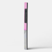 ピンク抽象芸術インクックアートダルマティアンドッグiPhoneケース Case-Mate iPhoneケース (裏面 / 左)