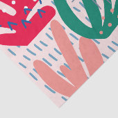 ピンク抽象芸術ティッシュペーパー 薄葉紙 (詳細)