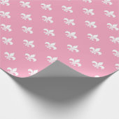 ピンク抽象芸術パターン紙 ラッピングペーパー (角)
