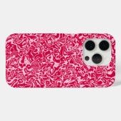 ピンク抽象芸術渦 Case-Mate iPhoneケース (裏面 (横))
