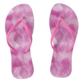 ピンク抽象芸術5 ビーチサンダル (ソール)