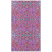 ピンク抽象芸術 テーブルクロス (正面)